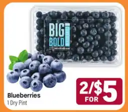 Tony’s Fresh Market Blueberries offer
