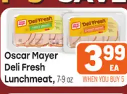 Tony’s Fresh Market Oscar Mayer Deli Fresh Lunchmeat offer