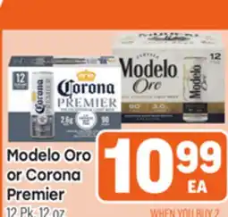Tony’s Fresh Market Modelo Oro or Corona Premier offer