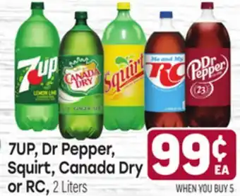 Tony’s Fresh Market 7UP, Dr Pepper, Squirt, Canada Dry or RC offer