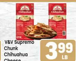 Tony’s Fresh Market Supremo V&V Supremo Chunk Chihuahua Cheese offer