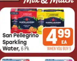 Tony’s Fresh Market San Pellegrino Sparkling Water offer