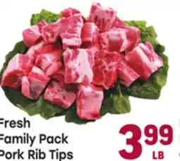 Tony’s Fresh Market Fresh Family Pack Pork Rib Tips offer
