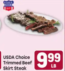 Tony’s Fresh Market USDA Choice Trimmed Beef Skirt Steak offer