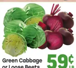 Tony’s Fresh Market Green Cabbage or Loose Beets offer