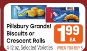 Tony’s Fresh Market Pillsbury Grands! Biscuits or Crescent Rolls offer