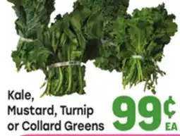 Tony’s Fresh Market Kale, Mustard, Turnip or Collard Greens offer