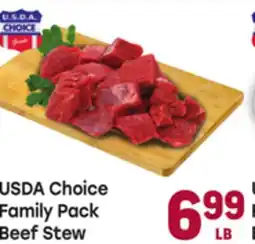 Tony’s Fresh Market USDA Choice Family Pack Beef Stew offer