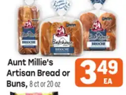 Tony’s Fresh Market Aunt Millie's Artisan Bread Buns offer