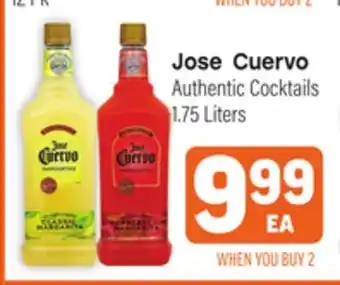 Tony’s Fresh Market Jose Cuervo Authentic Cocktails offer