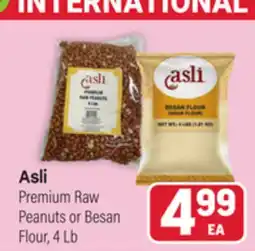 Tony’s Fresh Market Asli Premium Raw Peanuts or Besan Flour offer