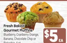Tony’s Fresh Market Fresh Baked Gourmet Muffins offer