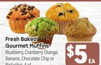 Tony’s Fresh Market Fresh Baked Gourmet Muffins offer