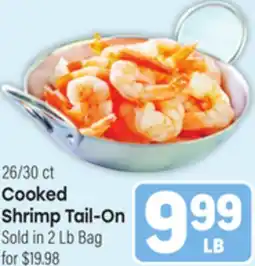 Tony’s Fresh Market 26/30 ct Cooked Shrimp Tail - On offer