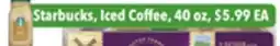 Tony’s Fresh Market Starbucks, Iced Coffee offer