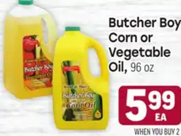 Tony’s Fresh Market Butcher Boy Corn or Vegetable Oil offer
