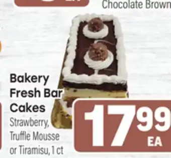 Tony’s Fresh Market Bakery Fresh Bar Cakes offer