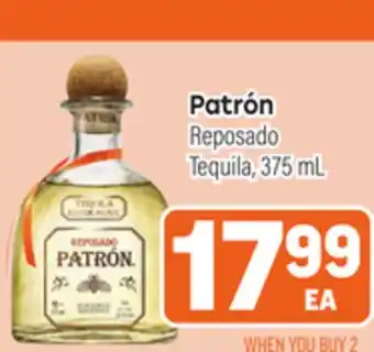 Tony’s Fresh Market Patrón Reposado Tequila offer