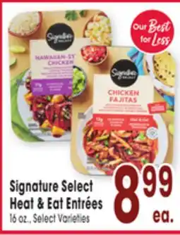 Jewel-Osco Signature Select Heat & Eat Entrées offer