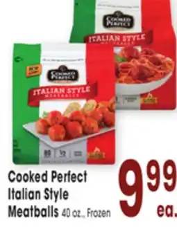 Jewel-Osco Cooked Perfect Italian Style Meatballs offer