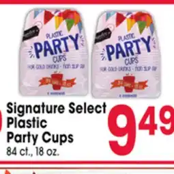 Jewel-Osco Signature Select Plastic Party Cups offer