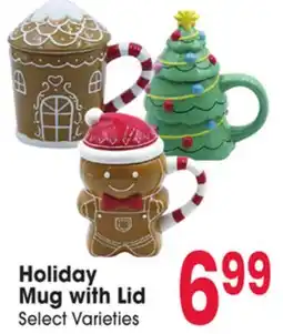 Jewel-Osco Holiday Mug with Lid offer