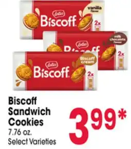 Jewel-Osco Biscoff Sandwich Cookies offer