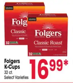 Jewel-Osco Folgers K-Cups offer