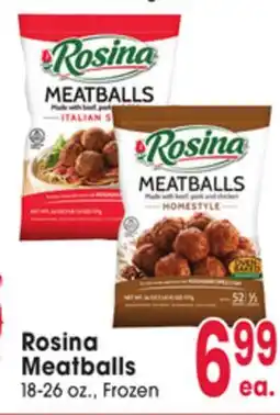 Jewel-Osco Rosina Meatballs offer