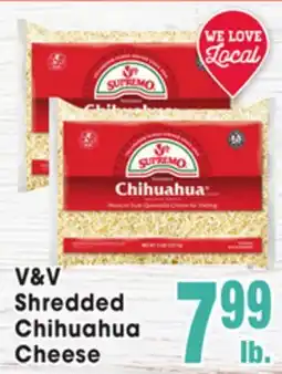 Jewel-Osco V&V Shredded Chihuahua Cheese offer