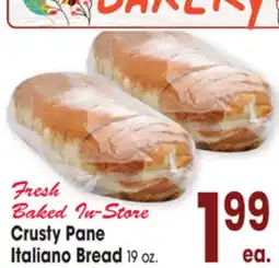 Jewel-Osco Crusty Pane Italiano Bread offer