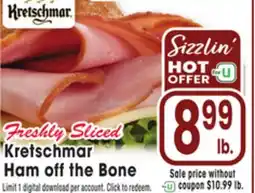 Jewel-Osco Kretschmar Ham off the Bone offer