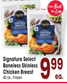 Jewel-Osco Signature Select Boneless Skinless Boneless Skinless Chicken Breast offer