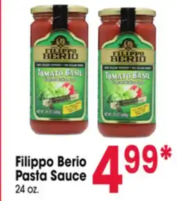 Jewel-Osco Filippo Berio Pasta Sauce offer