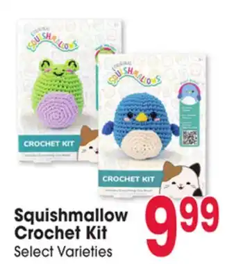 Jewel-Osco Squishmallow Crochet Kit offer
