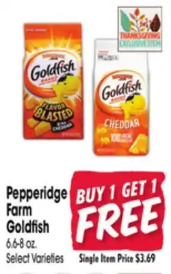 Jewel-Osco Pepperidge Farm Goldfish offer