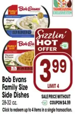 Jewel-Osco Bob Evans Family Size Side Dishes offer