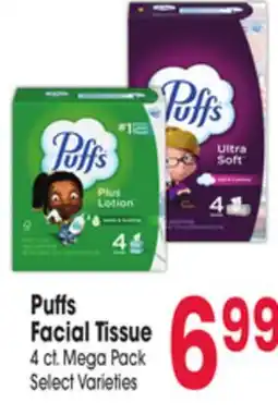 Jewel-Osco Puffs Facial Tissue offer