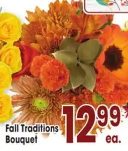 Jewel-Osco Fall Traditions Bouquet offer