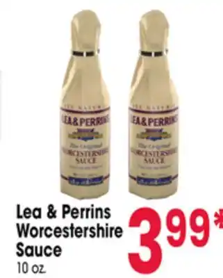 Jewel-Osco Lea & Perrins Worcestershire Sauce offer
