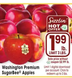 Jewel-Osco Washington Premium SugarBee Apples offer