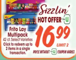 Jewel-Osco Frito Lay Multipack offer