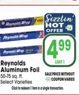 Jewel-Osco Reynolds Aluminum Foil offer