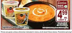 Jewel-Osco Signature Select Soup offer
