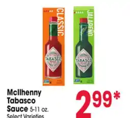 Jewel-Osco McIlhenny Tabasco Sauce offer