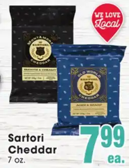 Jewel-Osco Sartori Cheddar offer