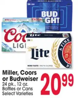 Jewel-Osco Miller, Coors or Budweiser offer