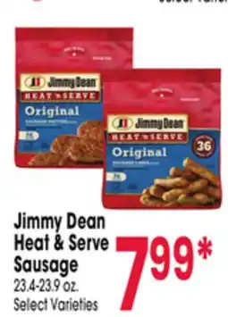 Jewel-Osco Jimmy Dean Heat & Serve Sausage offer
