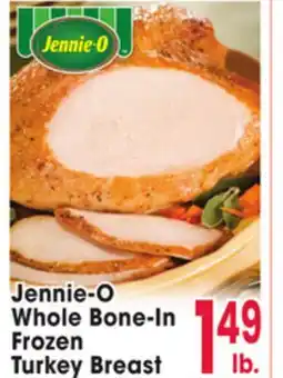 Jewel-Osco Jennie-O Whole Bone-In Frozen Turkey Breast offer