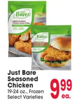Jewel-Osco Just Bare Seasoned Chicken offer